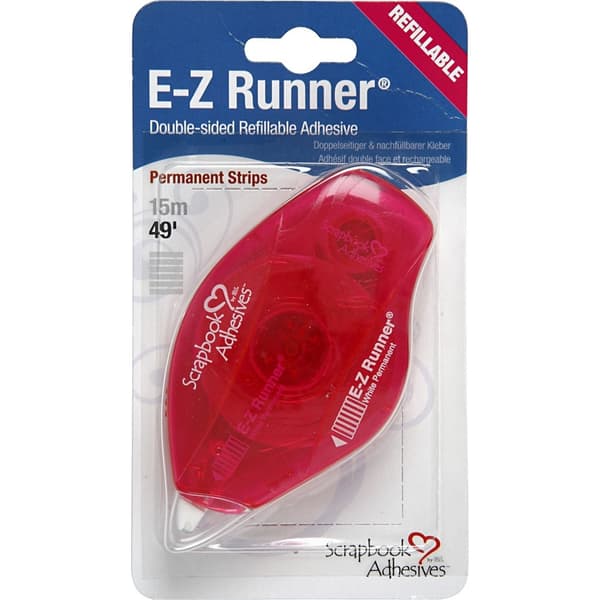 E-Z Runner Permanent Strips 15m - Påfyllningsbar - Syrafri