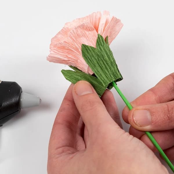 Mini DIY Pysselkit Kräppapper - Nejlika