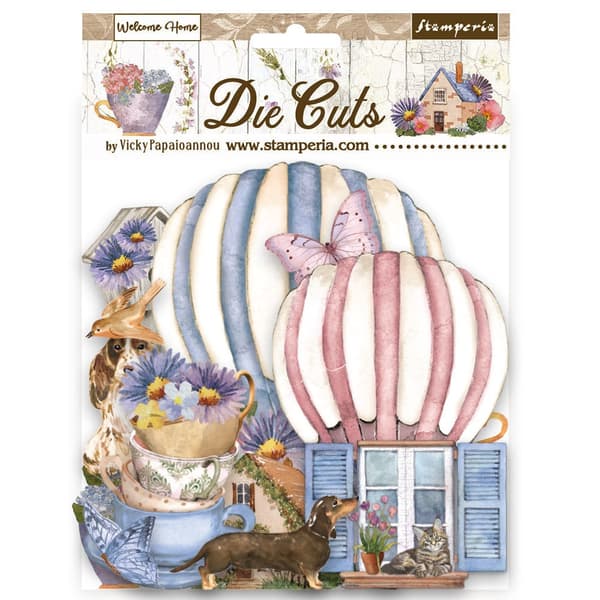 Die Cuts Stamperia - Welcome Home