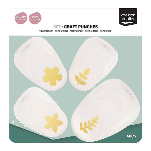 Stans Vaessen - Punch - Set Flower and Leaf