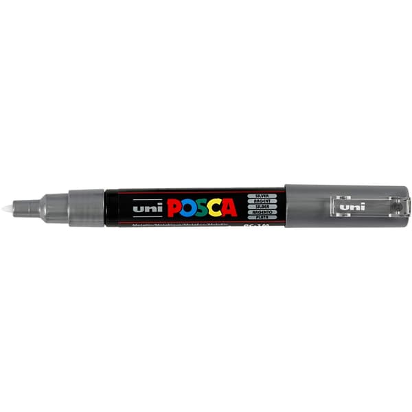 Posca Penna Extra Fine Bullet PC-1M - Silver - 0,7 mm