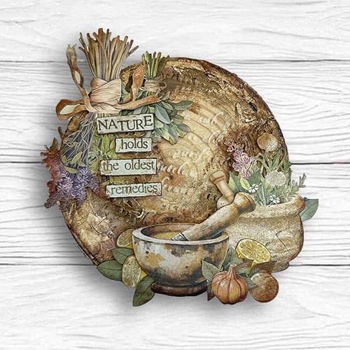 Chipboard Die Cuts - Herbarium Silvae - Frames