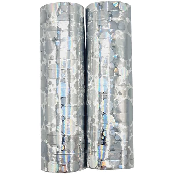 Serpentiner - Silver Dotted - 2 st