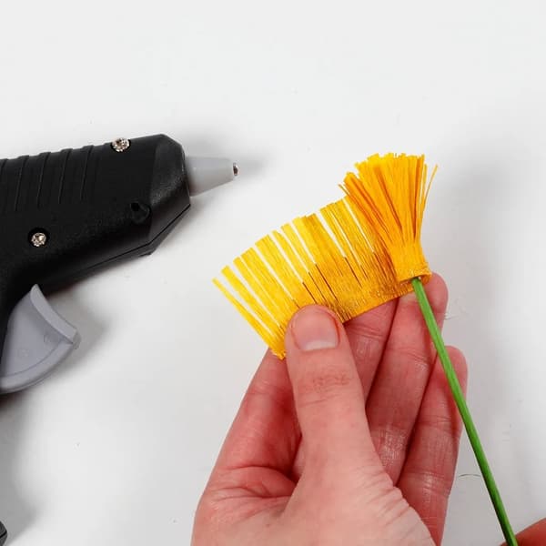 Mini DIY Pysselkit Kräppapper - Pion