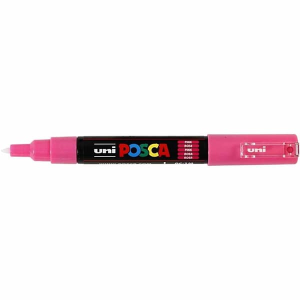 Posca Penna Extra Fine Bullet PC-1M - Pink - 0,7 mm