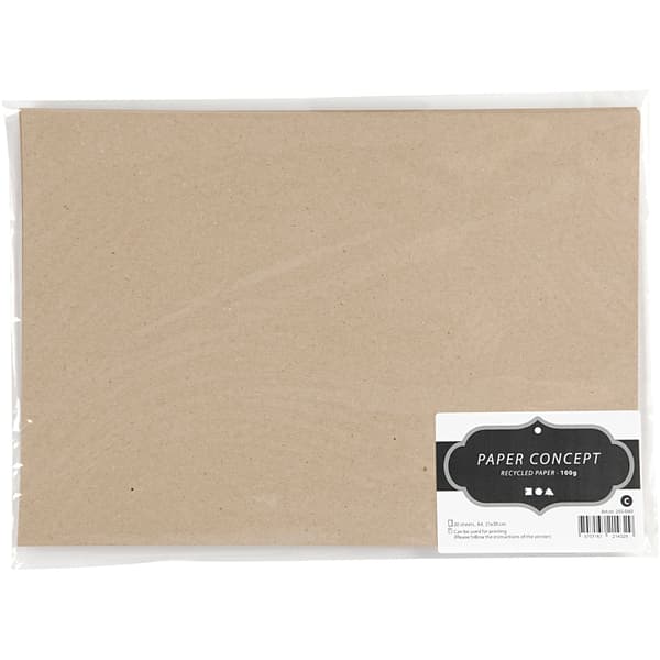 Kvistpapper A4 100 gr - 20 ark