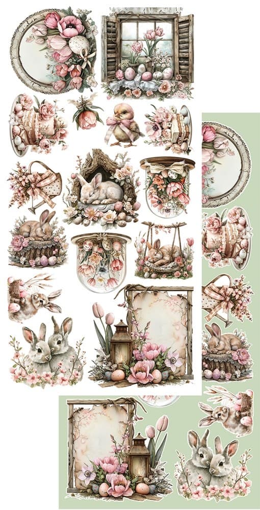 Paper Pack Extra Set - Klippark Alchemy of Art - Easter