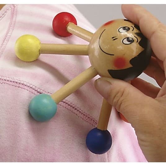 Massagespindel - H: 10 cm - B: 13 cm