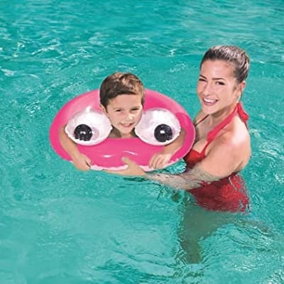 Badleksaker Bestway - Simring med ögon - 61 cm