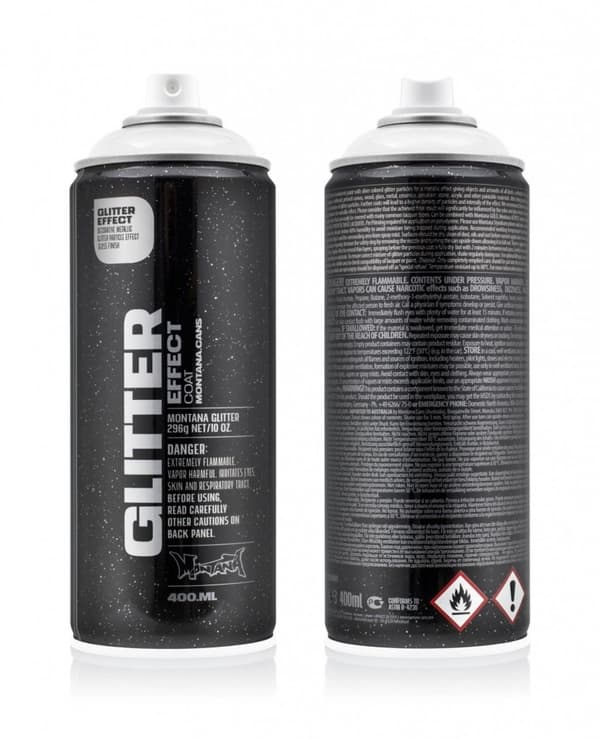 Montana Effect Sprayfärg - Glitter Silver