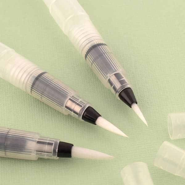 Vattenpenslar För Akvarell - 10 ml - 3 storlekar