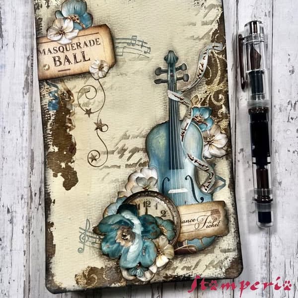 Paper Pack Maxi 12x12 Stamperia - Masquerade
