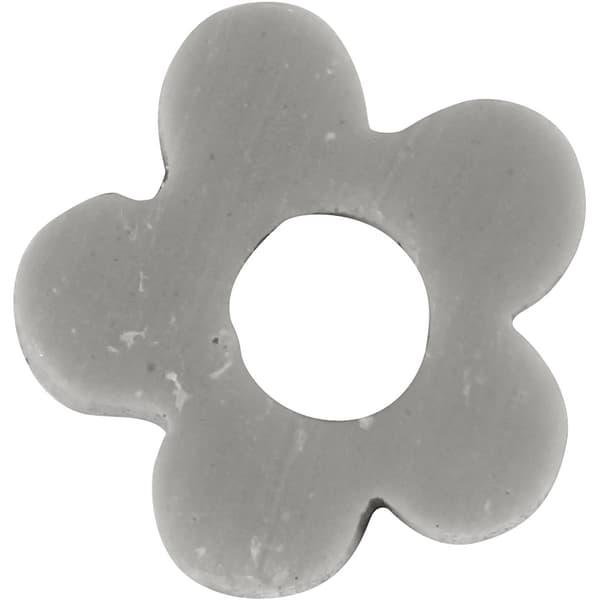 Lerpärlor - Gråa - 5-6 mm - 145 st