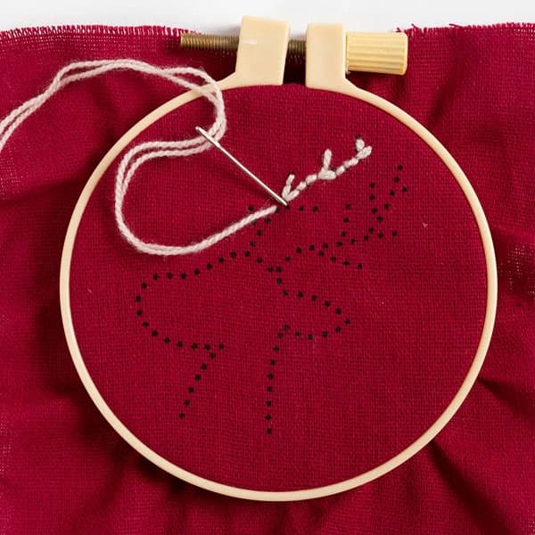 Mini DIY Kit - Brodera en Ren - Julpyssel