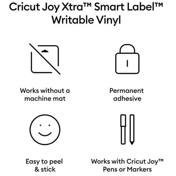Joy Xtra Smart Label Writable - Permanent - White - 3 ark