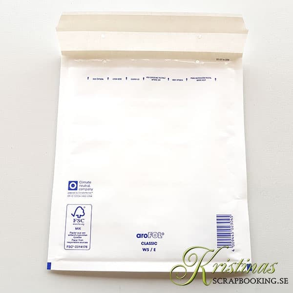 Bubbelpåse Vit - Nr 5 - 10 st - 220 x 265 mm