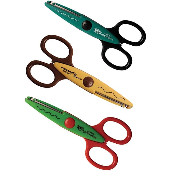 Fiskars Kidzors Mönstersaxar Djungel - 3 st