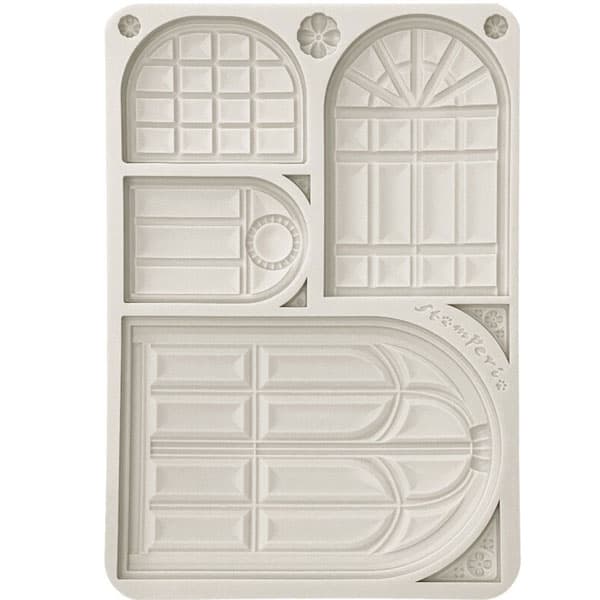 Silicon Mould A5 - Stamperia Masquerade - Windows