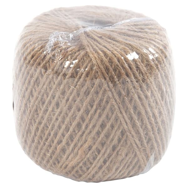 Natursnöre 2mm - 180 meter - Lin - Brun