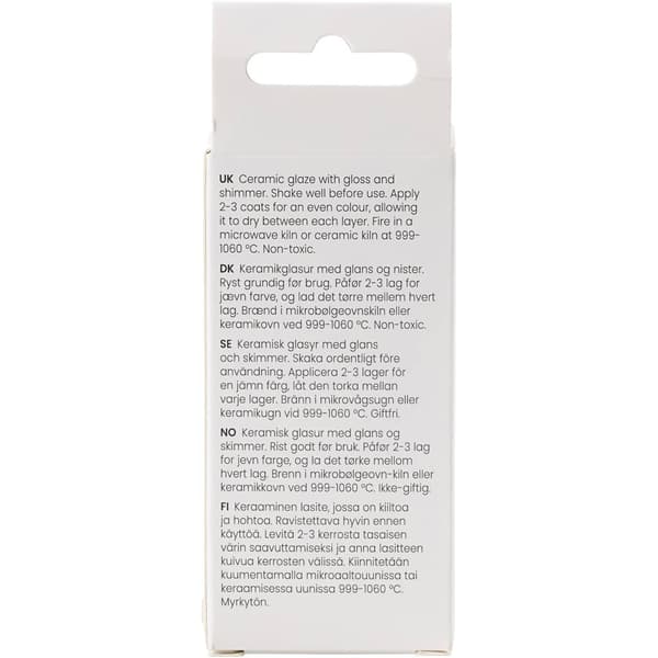 Keramikglasyr Prickig - Figaro - Täckande 60 ml