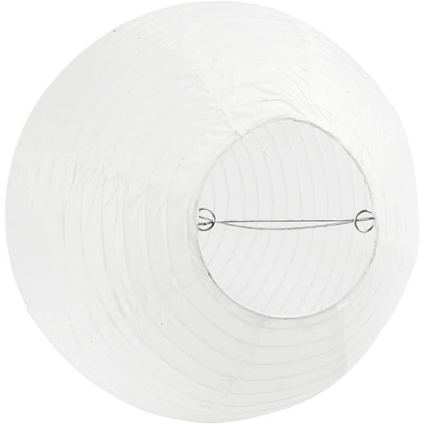 Rislampa Droppe - 27 cm - Vit