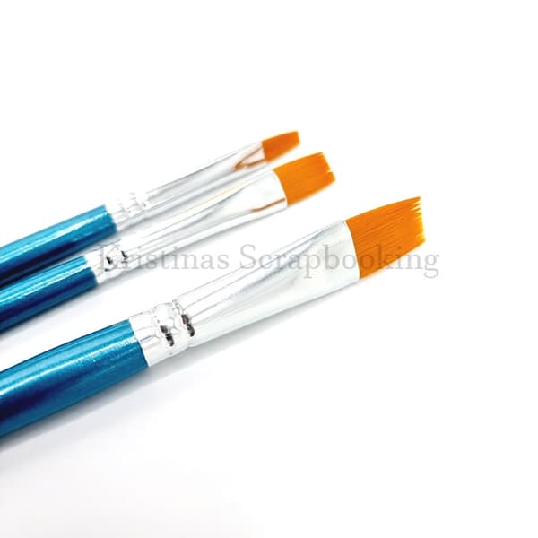 Hobbypenslar - Platta - 2,6,10 - 3 st