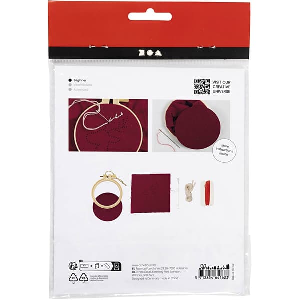 Mini DIY Kit - Brodera en Ren - Julpyssel