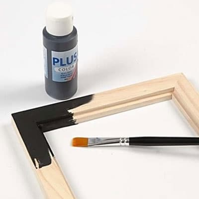 Akrylfärg Plus Color - Hobbyfärg 60 ml - Black