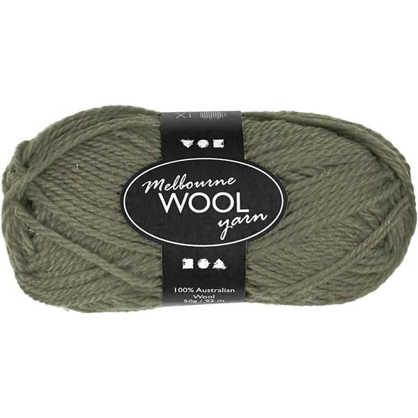 Melbourne Ullgarn - L: 92 m - Mörkgrön - 50 g