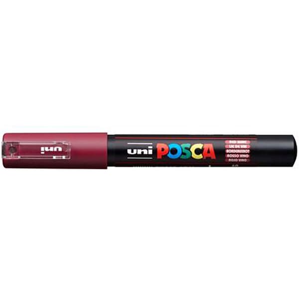 Posca Penna Extra Fine Bullet PC-1M - Dark Red - 0,7 mm