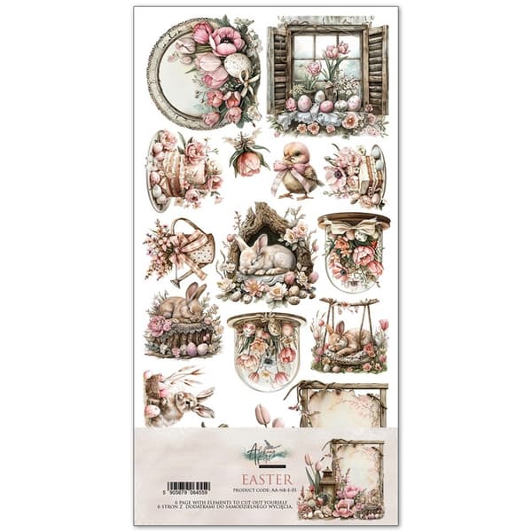 Paper Pack Extra Set - Klippark Alchemy of Art - Easter