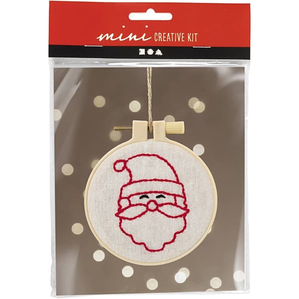 Mini DIY Kit - Brodera en Jultomte - Julpyssel