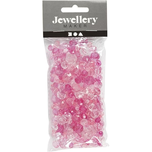 Harmoni Facettmix - ca 170 st Rosa - 45 gram
