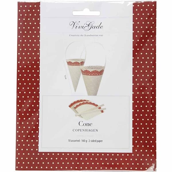 Cone Kit Vivi Gade - Gör egna strutar! 10-pack