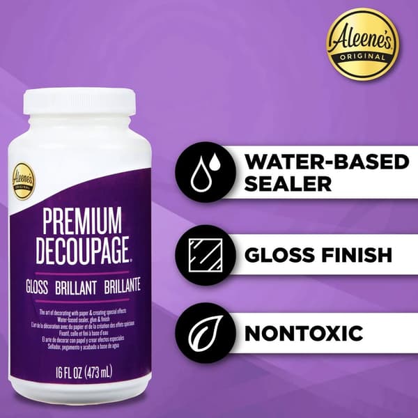 Aleene's Premium Decoupage Gloss - 473 ml