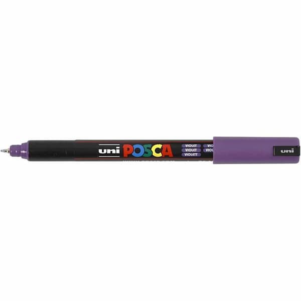 Posca Penna Ultra Fine PC-1MR Pin Type - Violet