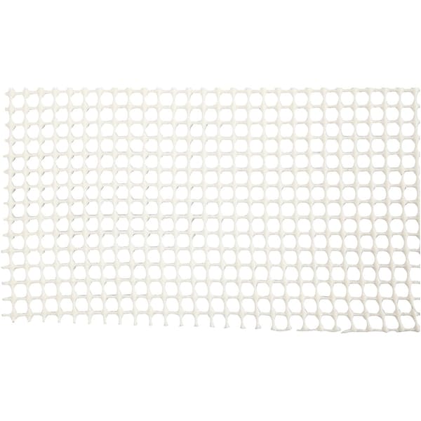 Non Slip underlag -  B: 100 cm, vit - 150cm
