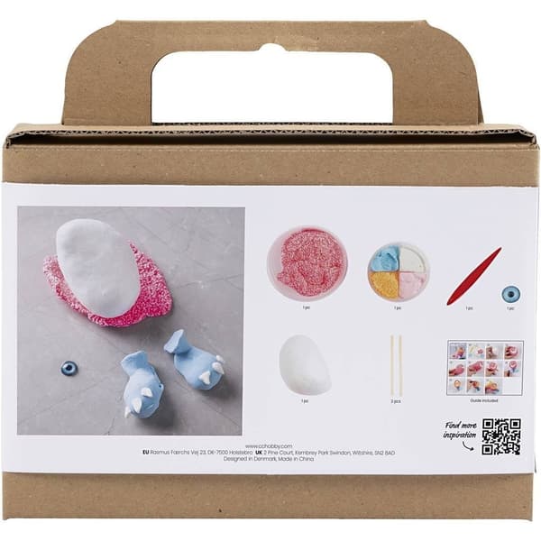 Mini DIY Kit Lera - Monster Freddy - Neonrosa