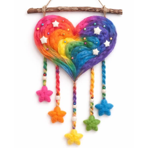 Kardad Ull 25g - Space Dyed Wool - Rainbow
