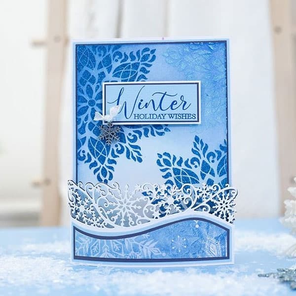 Glitterband - Winters Sparkle - 3 st x 1 meter
