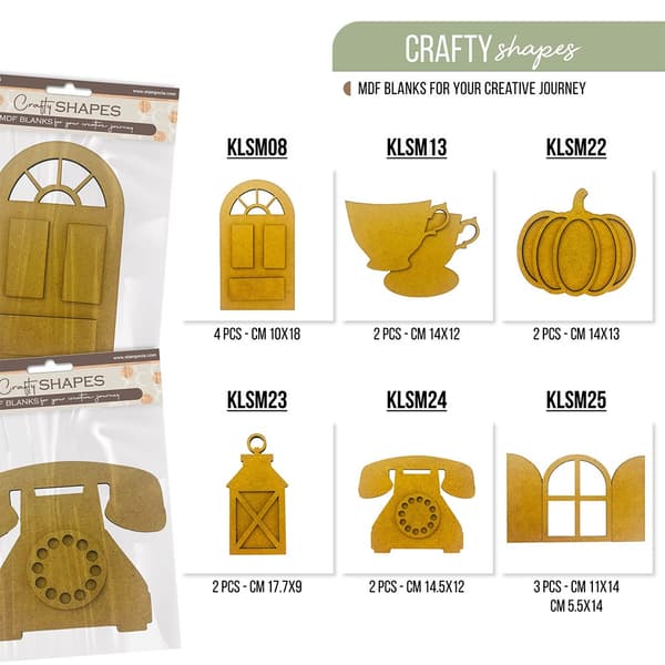 MDF Crafty Shapes Blanks - Window - Stamperia