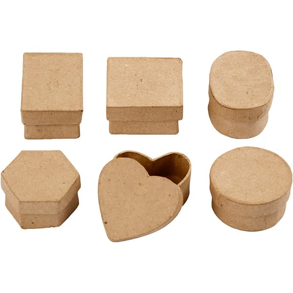 Miniaskar - dia. 4-6 cm - H: 3 cm - 6 st