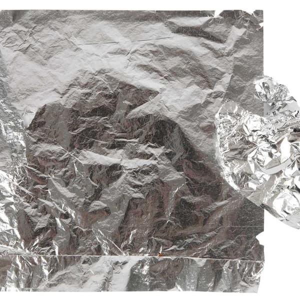 Bladmetall - Silver - 16x16 cm - 25 ark