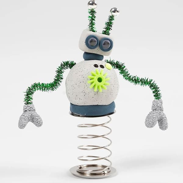 DIY Pysselkit - Robotvärld Av Silk Clay Lera