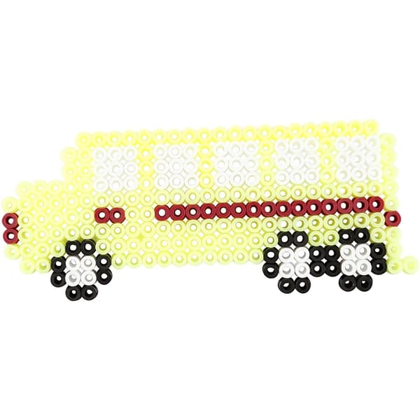 Pärlplattor - Transportmedel - 6 st