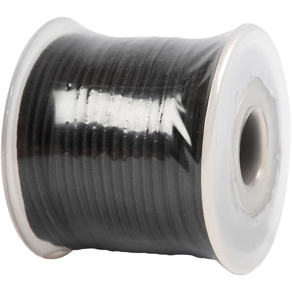 Elastiskt Snöre 2 mm - 25 m - Svart