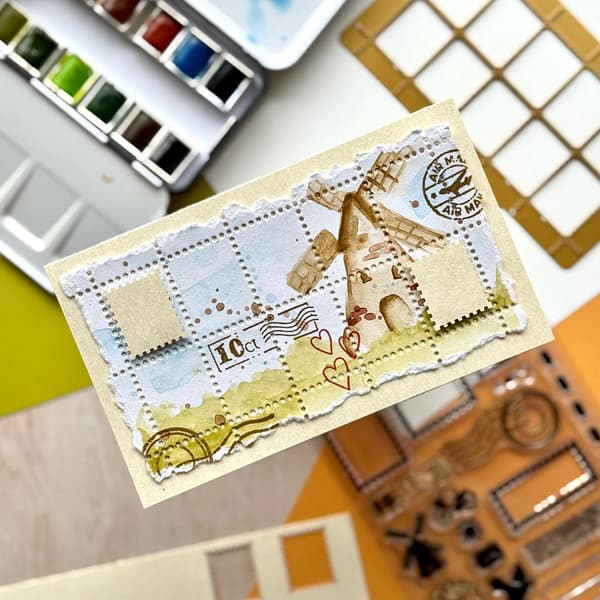 Dies Set From The Postbox - 11 Dies - Vaessen Creative