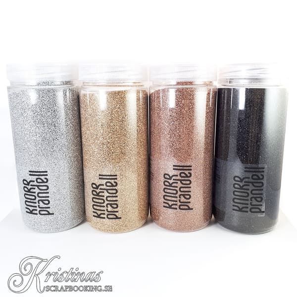 Färgad sand - Svart - 500 ml