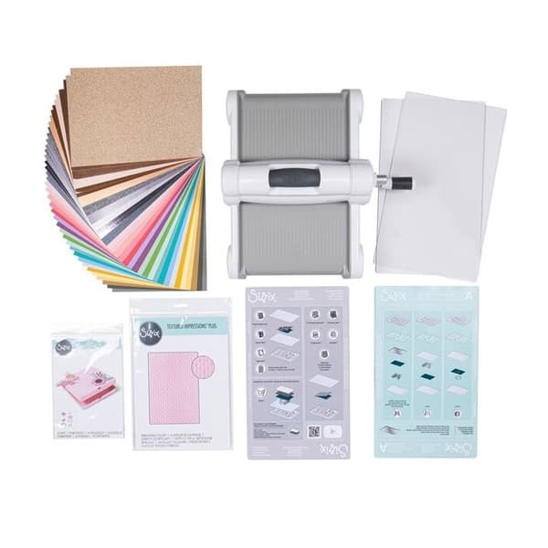 Sizzix Big Shot Plus A4 Starter Kit - White & Grey