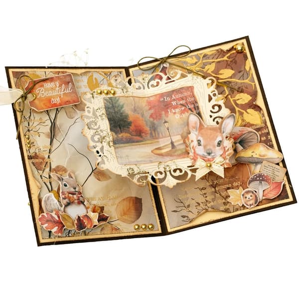 Dies Studio Light - Charming Autumn Wooden Frame